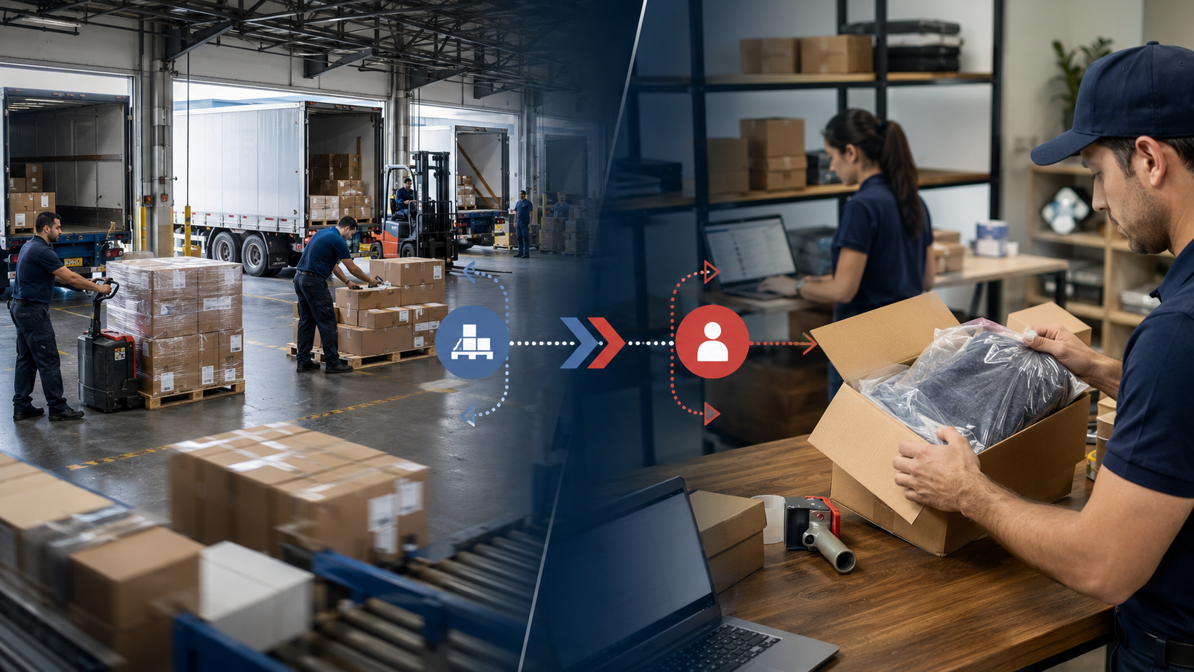 Cross docking e dropshipping: qual a diferença?