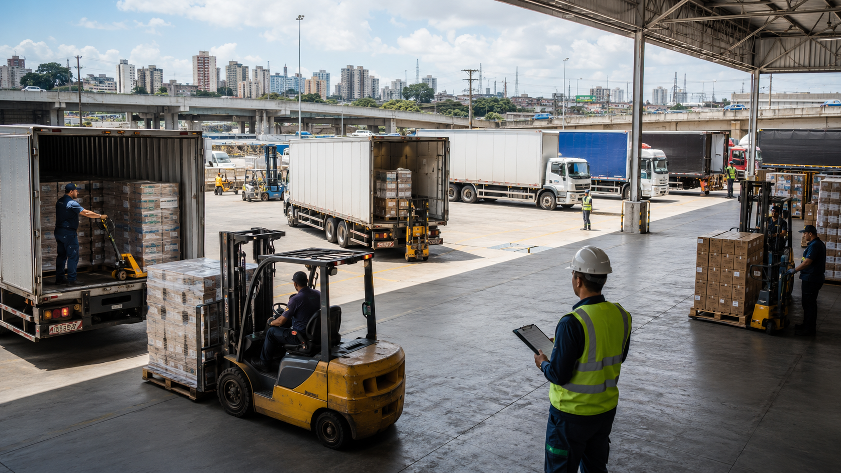 Onde contratar cross docking em SP com segurança